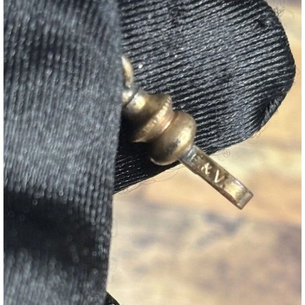 Antique Yellow Gold Filled  E & V Brand 15” Pocket Watch Fob Chain 8.27 GRAMS